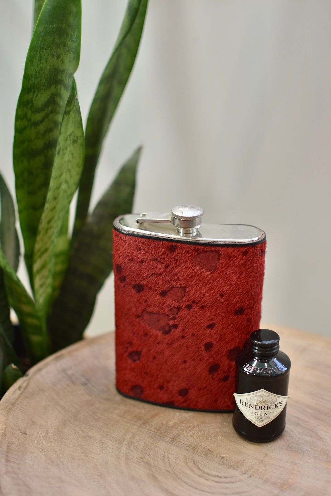 12oz Red Flask