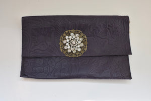 Clutch Stamped Leather