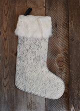 Load image into Gallery viewer, Grey Christmas Stocking
