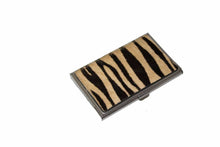 Load image into Gallery viewer, Cowhide or Leather Business Card Holder
